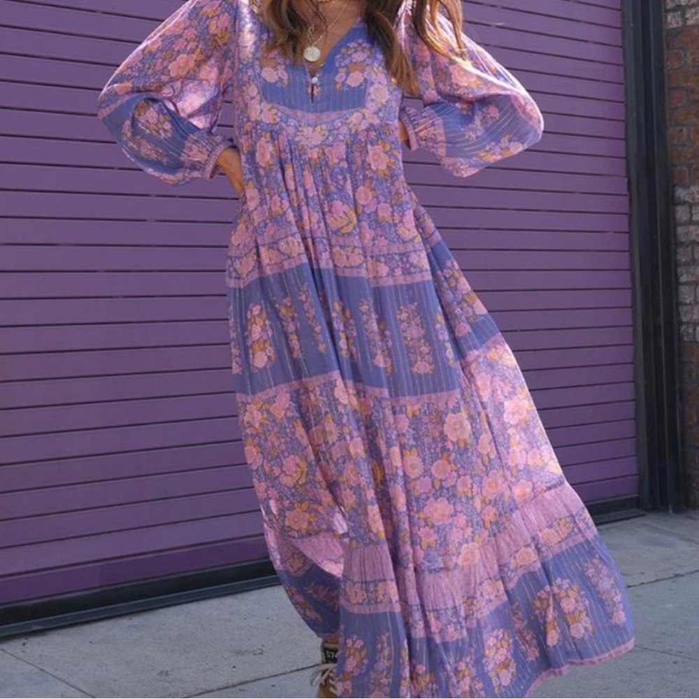 Spell & The Gypsy Juniper Gown in Violet